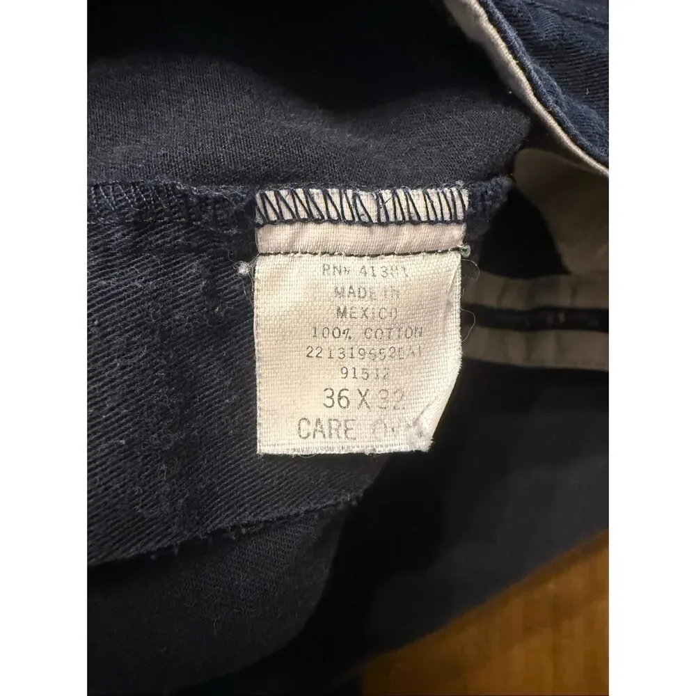 Vintage 90'S Ralph Lauren Polo Mens Hammond Pant two-pleat chino 36x32